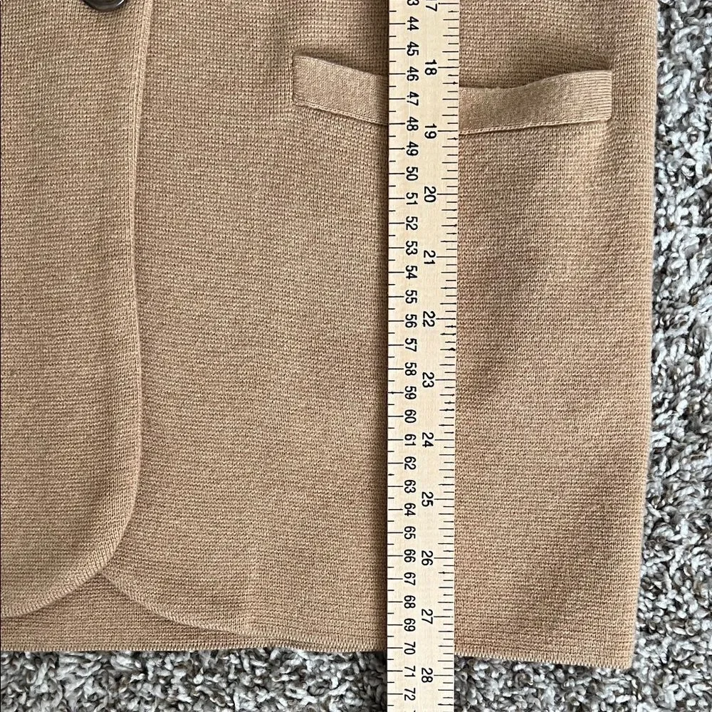 Like New! J.Crew Schoolboy Knit Sweater Blazer in Heather Acorn in Size XS